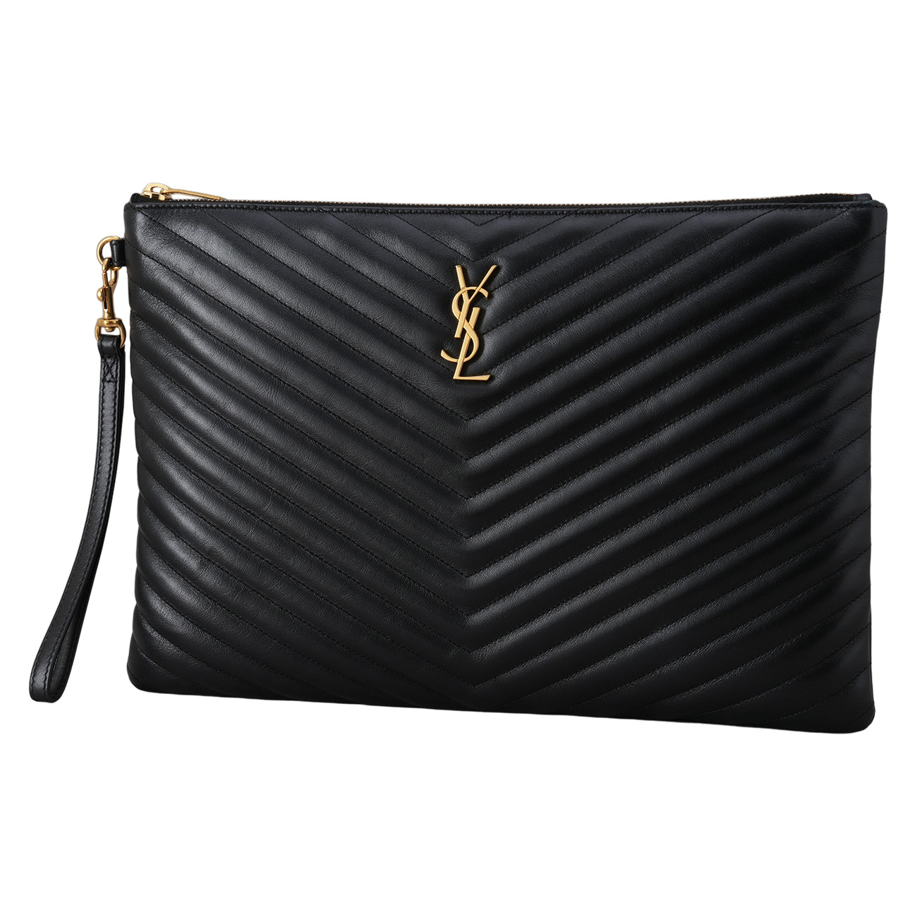 YVES SAINT LAURENT(USED)생로랑 440222 모노그램 클러치 라지